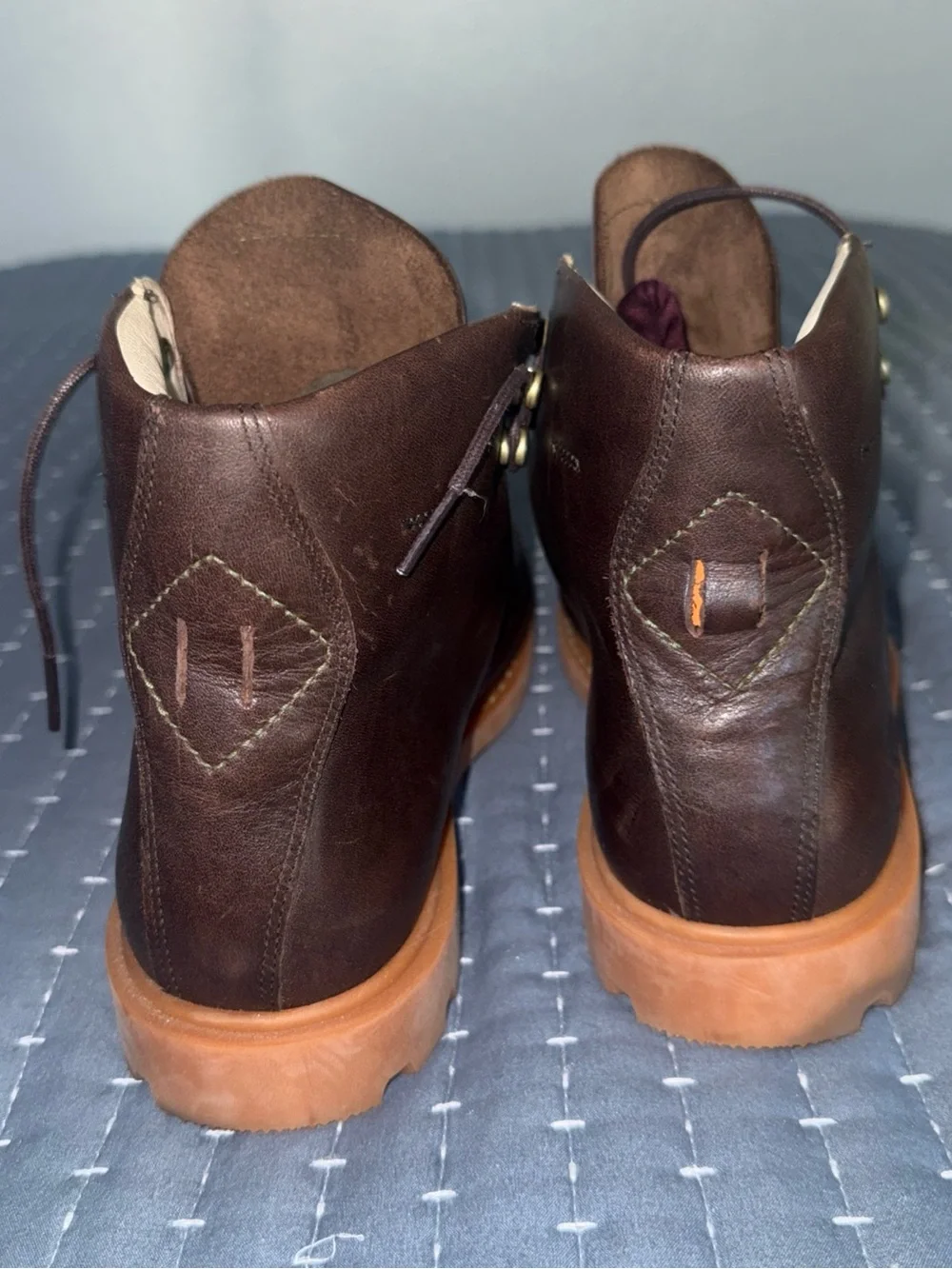 TIMBERLAND MEN’S BELANGER EK+ 6 WATERPROOF CHUKKA RUST FULL GRAIN A42W9 Sz 7